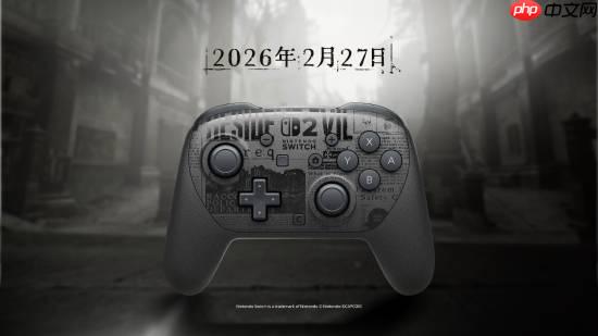 任天堂《生化9》限定手柄公布!还有女主专属amiibo