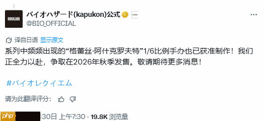 《生化危机9：安魂曲》典藏版太差？玩家热议赠品实在不够格