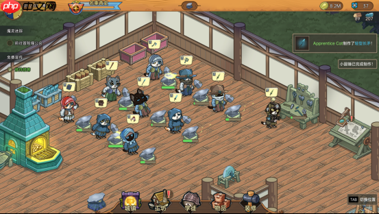 工坊里来了位猫师傅 休闲模拟经营游戏《喵喵工坊》Steam商店页面公开