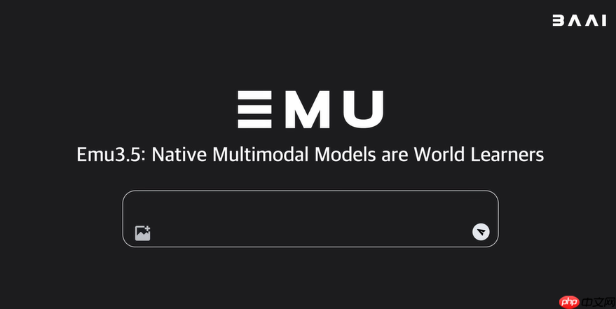 智源发布 Emu3.5 多模态世界大模型