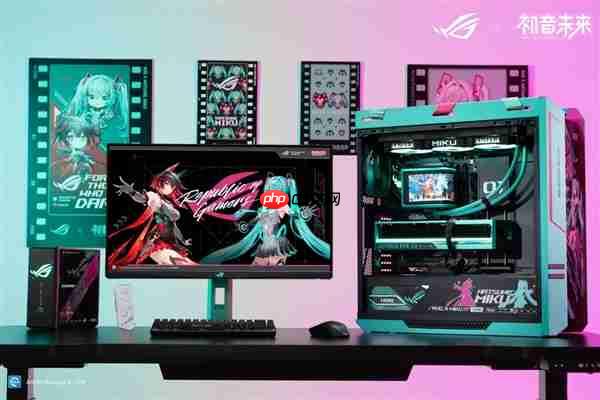 锁定心动之选! ROG夜神RTX5080 RO姬x初音未来版显卡闪耀双十一