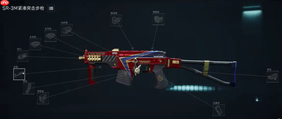 《三角洲行动》sr3m改枪码方案汇总