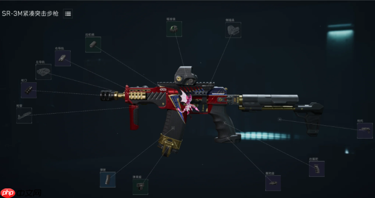 《三角洲行动》sr3m改枪码方案汇总