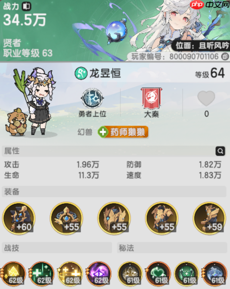 《杖剑传说》贤者技能搭配