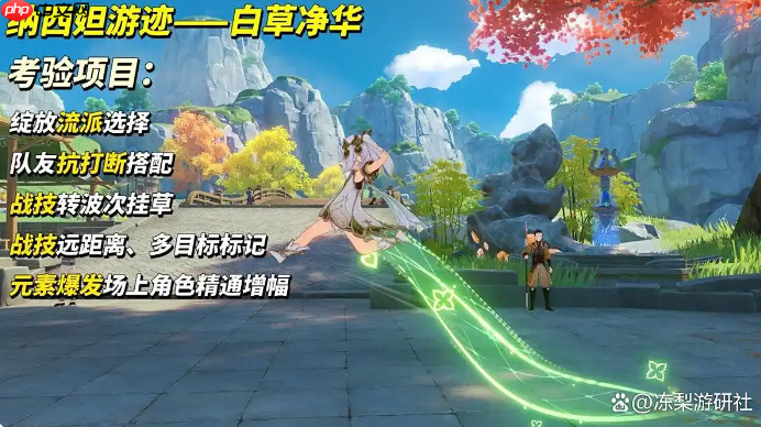 《原神》纳西妲绘想游迹挑战攻略