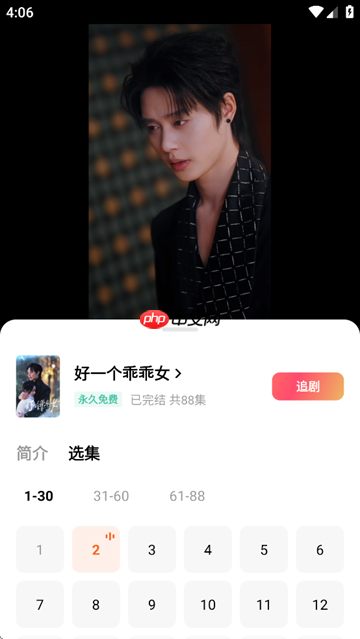 红果免费短剧视频倍速调整方法