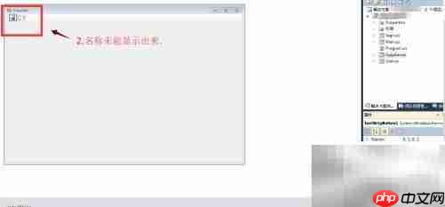 如何设置ToolStrip控件显示名称