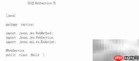 Web Service入门指南