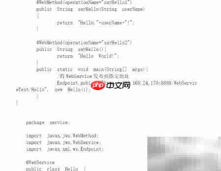 Web Service入门指南