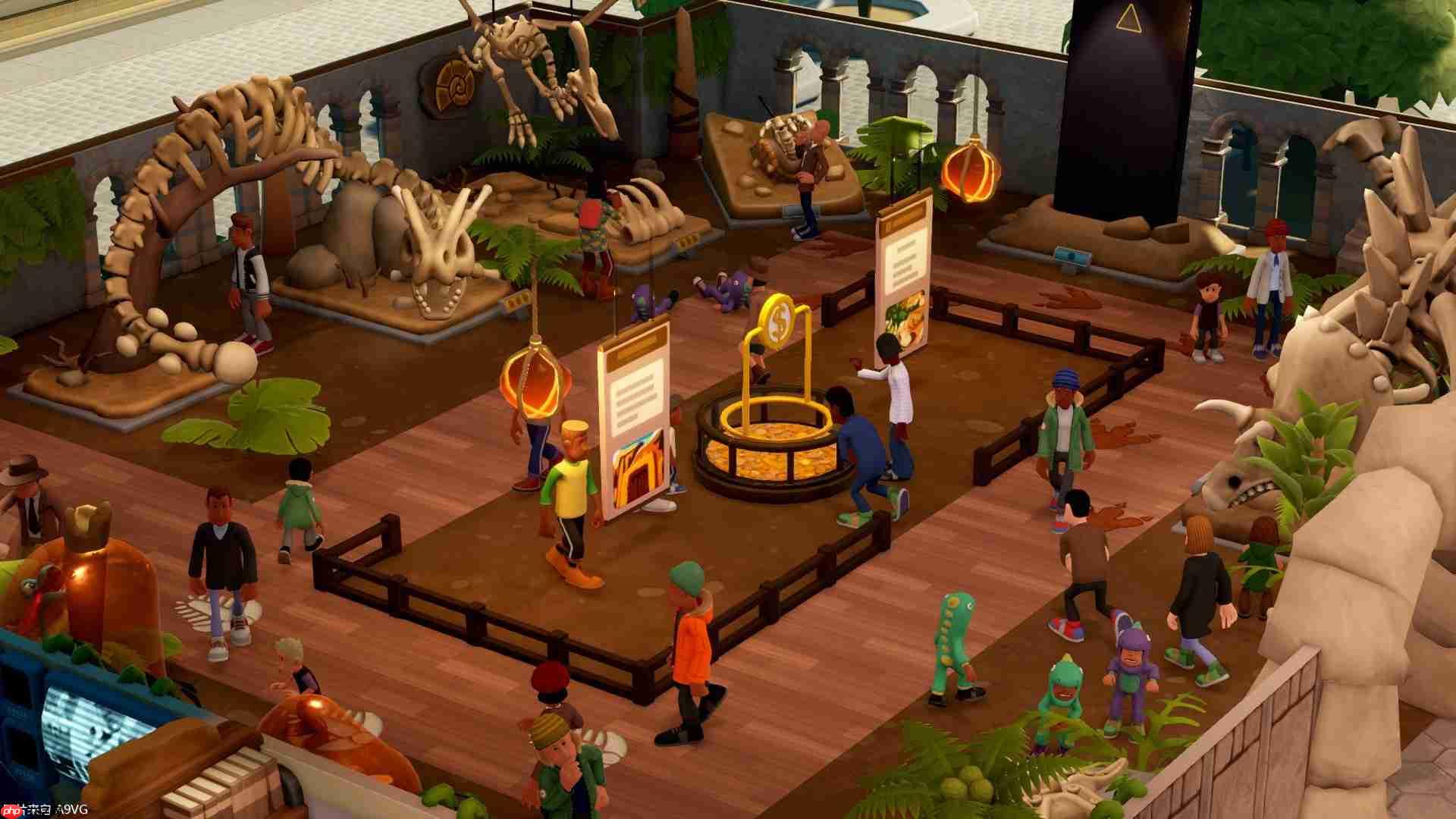 《双点博物馆》动物园馆DLC“百兽博物馆”今年冬季上线