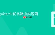 CodeIgniter中优化路由实现简洁URL