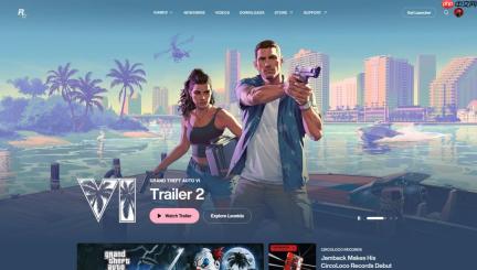 R星官网新面貌 玩家猜测《GTA6》新预告片发布在即