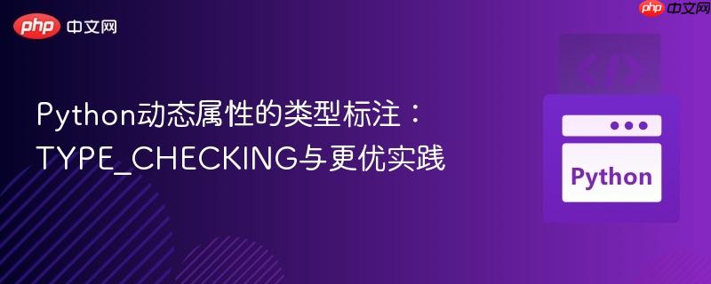 Python动态属性的类型标注:TYPE_CHECKING与更优实践