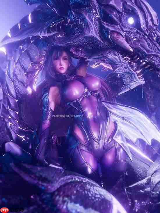 《最终幻想7》超美3D图！爱丽丝COS水兵月 不给糖就捣蛋