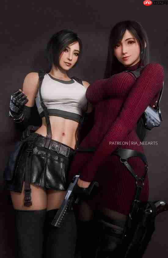 《最终幻想7》超美3D图！爱丽丝COS水兵月 不给糖就捣蛋