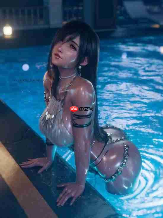 《最终幻想7》超美3D图！爱丽丝COS水兵月 不给糖就捣蛋