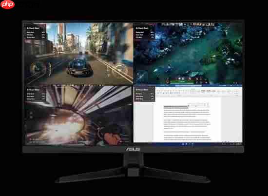 华硕电竞显示器双11钜惠来袭 高性价比畅玩火爆热游!