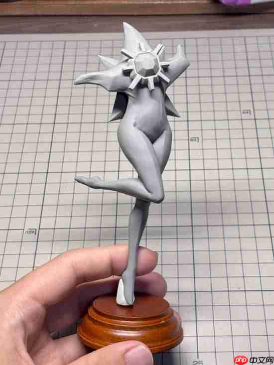 大神手搓《宝可梦传说：Z-A》Mega宝石海星手办