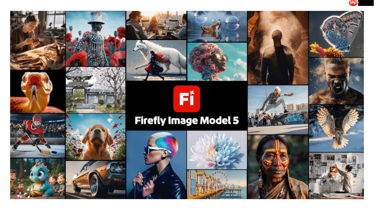 Firefly Image 5— Adobe推出的最新图像生成模型