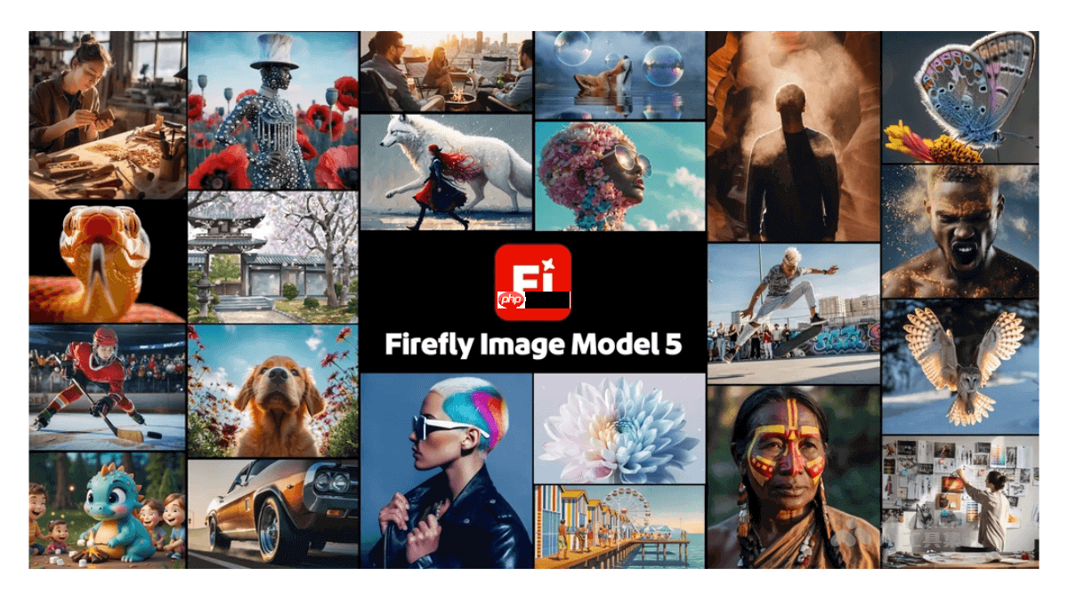 Firefly Image 5— Adobe推出的最新图像生成模型