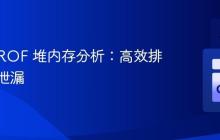 Go PPROF 堆内存分析：高效排查内存泄漏