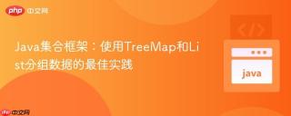 Java集合框架：使用TreeMap和List分组数据的最佳实践