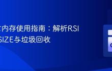 Go语言内存使用指南:解析RSIZE、VSIZE与垃圾回收