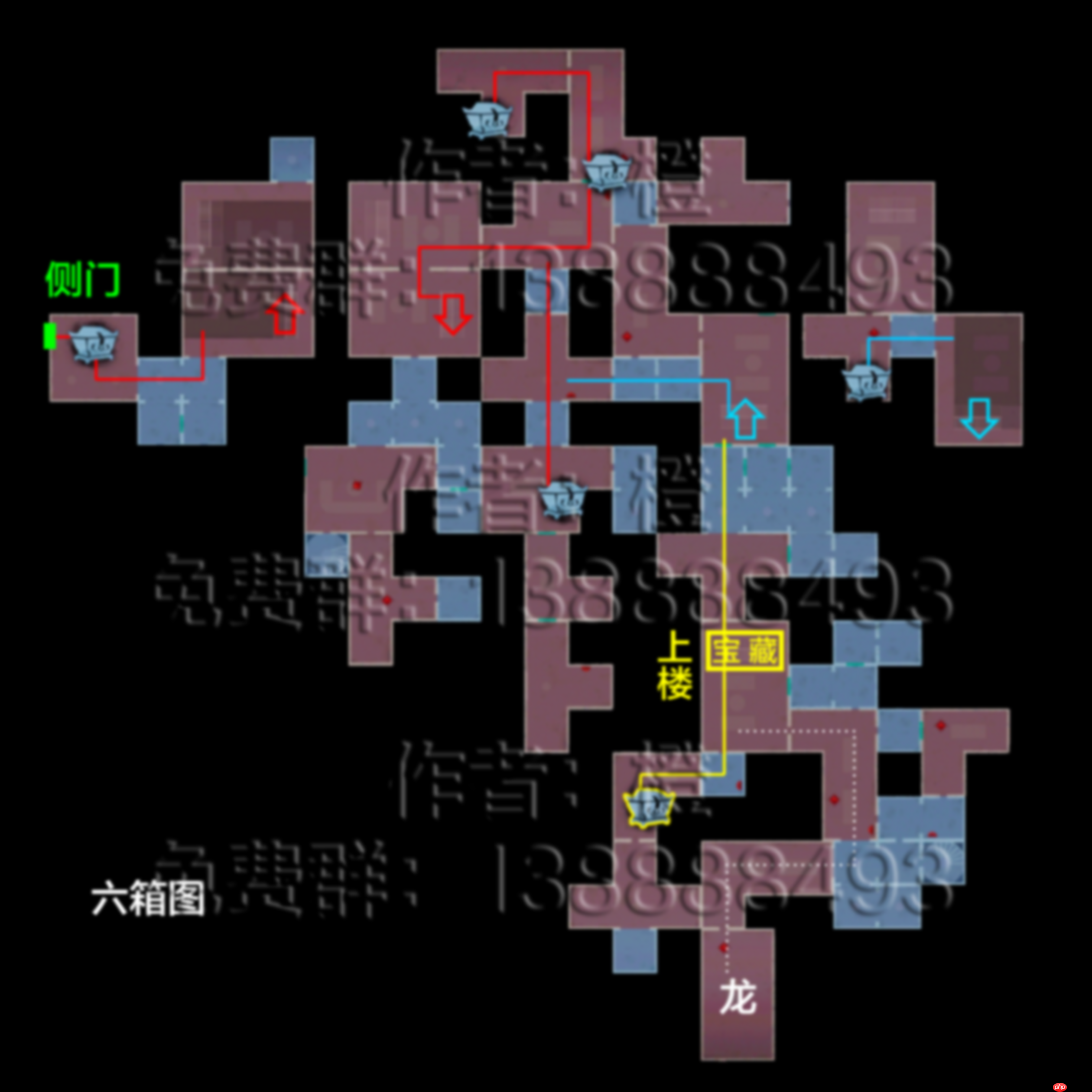 超自然行动组极限宝藏房间全地图小抄