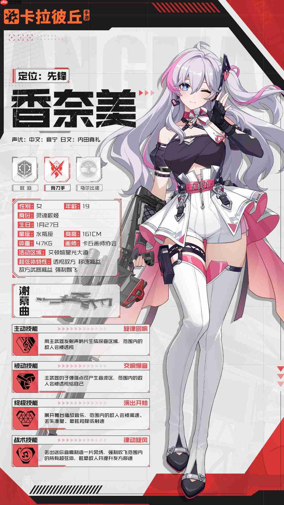 《卡拉彼丘》香奈美角色图鉴