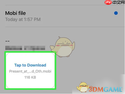 《kindle》打开mobi文件教程