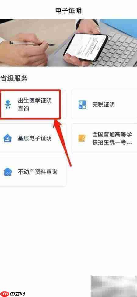 手机查出生证明全攻略