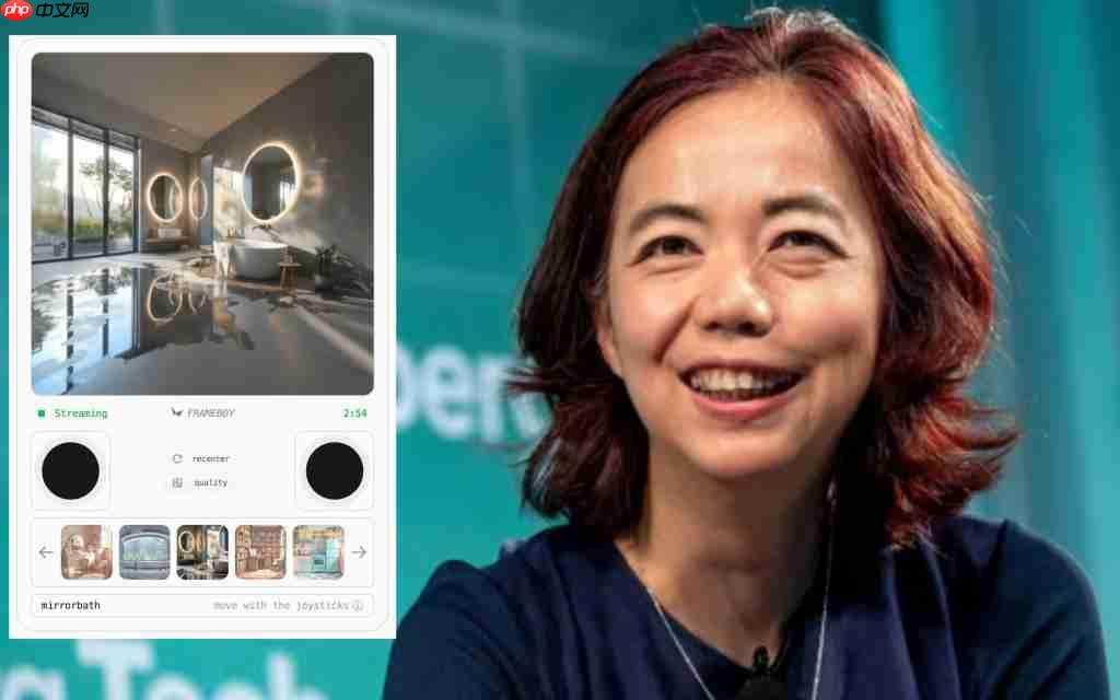 李飞飞世界模型大更新! 实时生成 3d 世界,只要一块 gpu