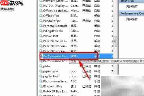 如何查看性能计数器DLL主机