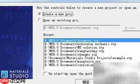 Materials Studio使用指南