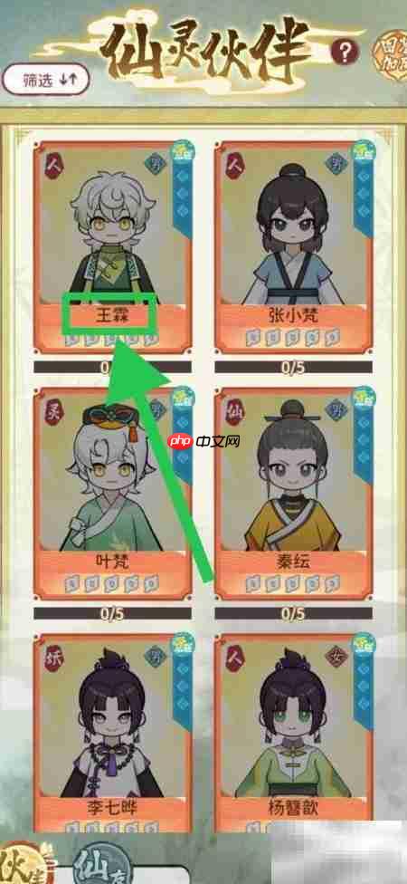 查看王霖特殊效果方法