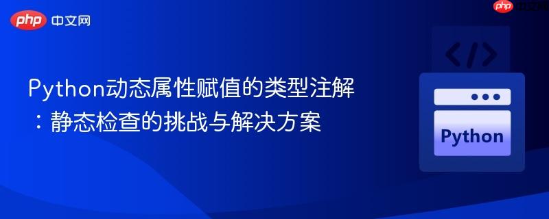 Python动态属性赋值的类型注解：静态检查的挑战与解决方案

