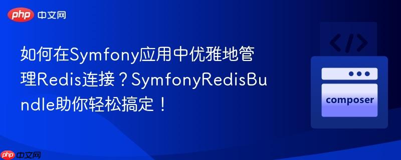 如何在symfony应用中优雅地管理redis连接？symfonyredisbundle助你轻松搞定！