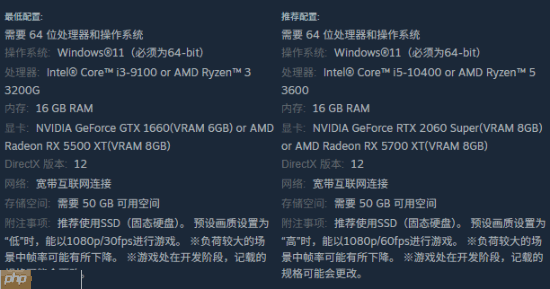 《怪物猎人物语3》配置需求：RTX2060才能1080P高画质！