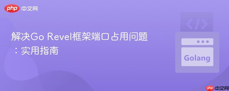 解决Go Revel框架端口占用问题:实用指南