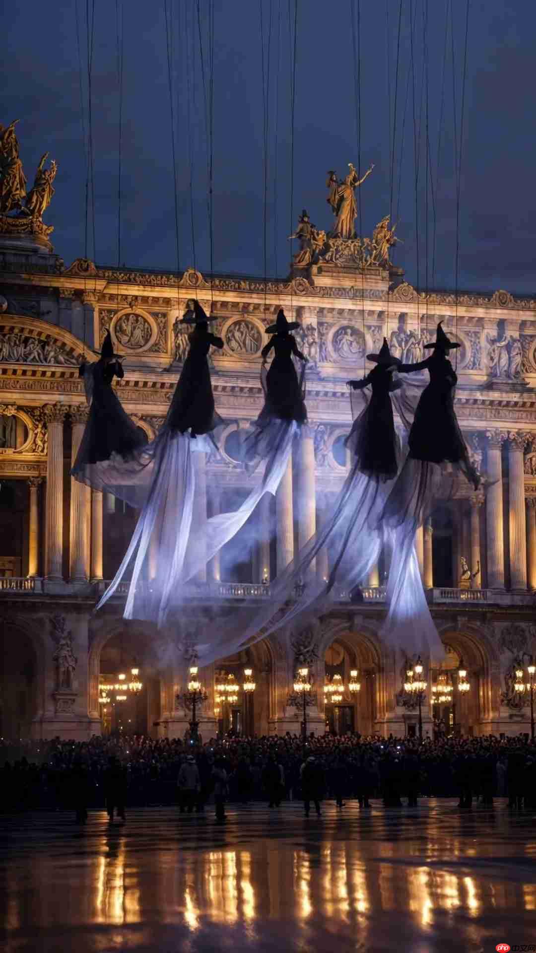 想象力拉满了!AI创作的万圣节表演视频