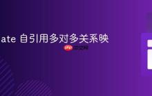 Hibernate 自引用多对多关系映射详解