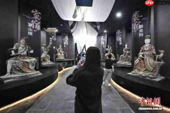 《黑神话》山西数字艺术展即将启幕!内部现场照流出