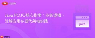 Java POJO核心指南：业务逻辑、注解应用与现代架构实践
