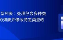 Java 泛型列表:处理包含多种类型对象的列表并修改特定类型的数值