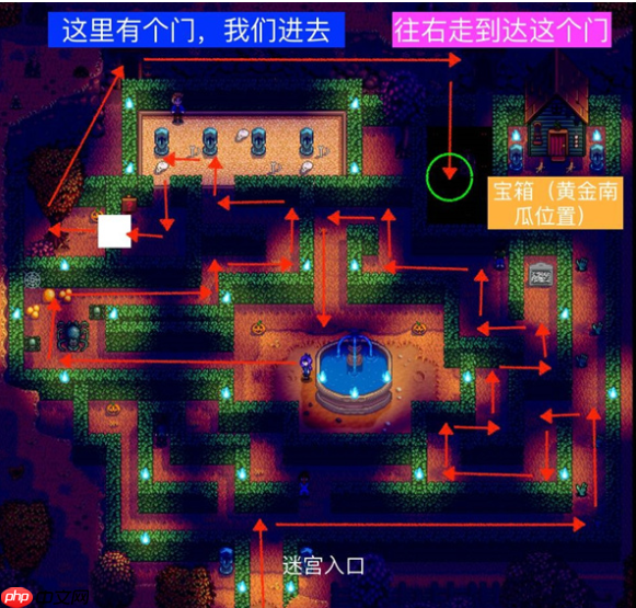 《星露谷物语》闹鬼迷宫路线走法