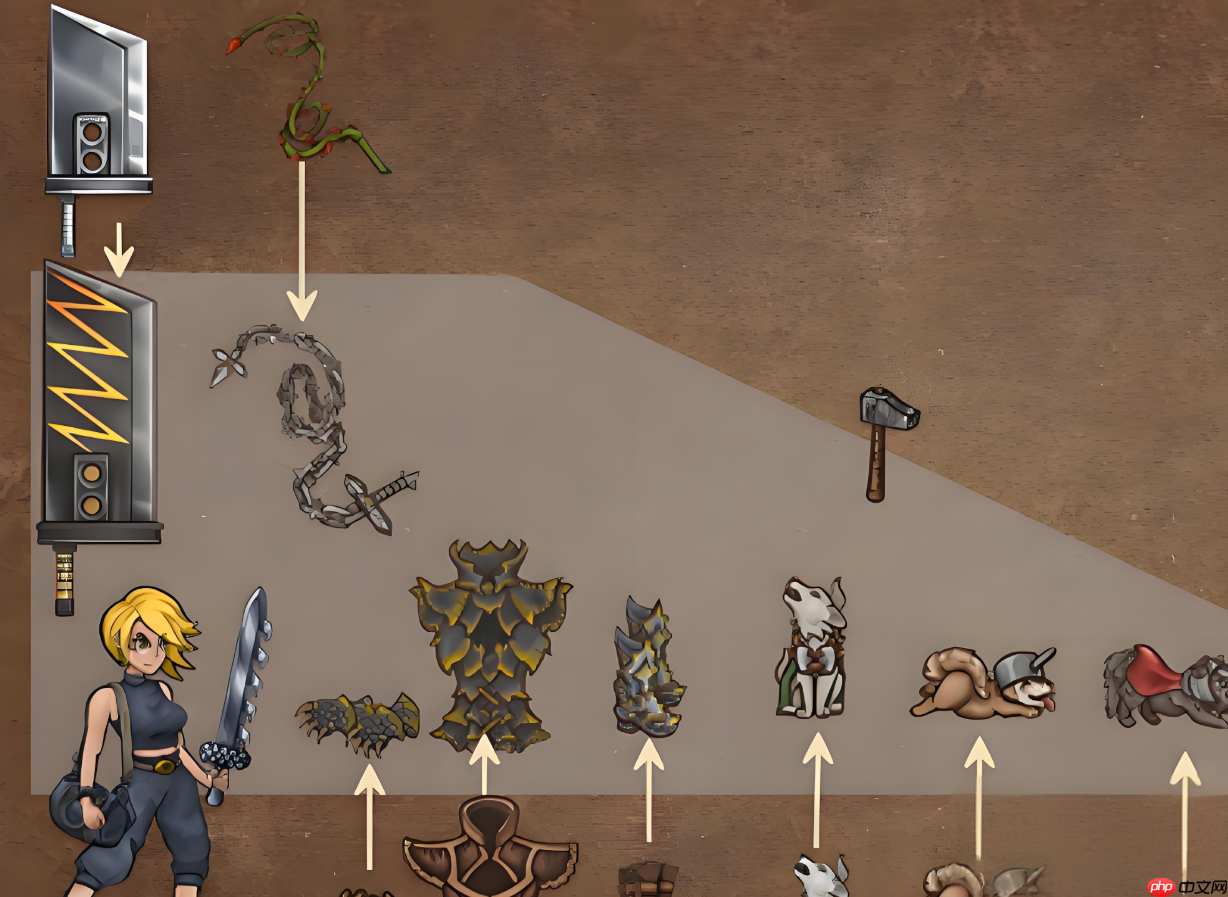 《背包乱斗》打造物品攻略