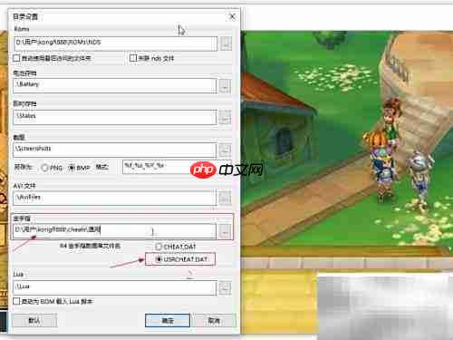 DeSmuME使用R4金手指教程