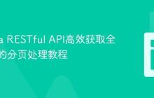 从Atera RESTful API高效获取全量数据的分页处理教程