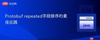Protobuf repeated字段排序的最佳实践