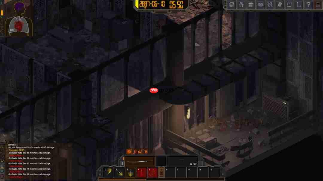 等距回合制RPG《地铁余生2》10分钟实机演示